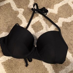 Black bikini top